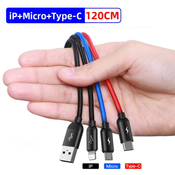 3 in 1 USB Charger