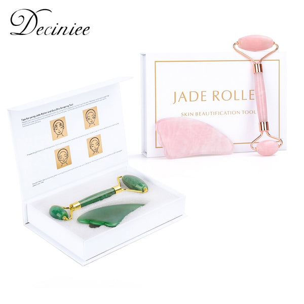 Jade Roller Stone Face Massager